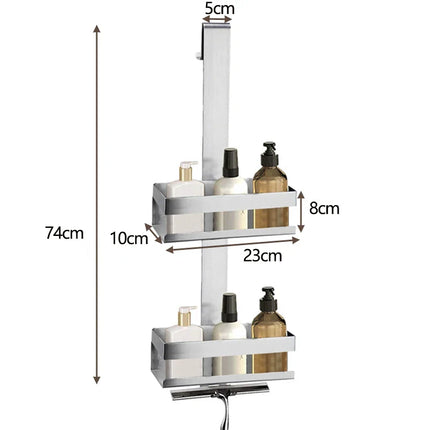 Duschregal aus Edelstahl zum Aufhängen