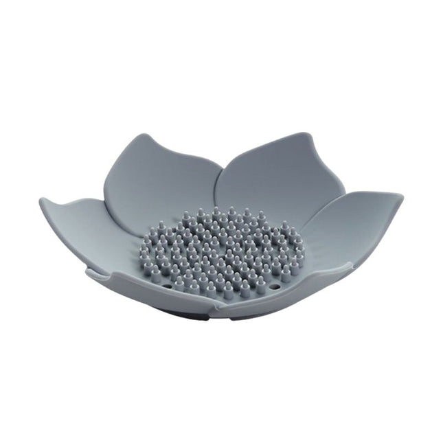 Seifenschale Lotusblüte mit Massagenoppen