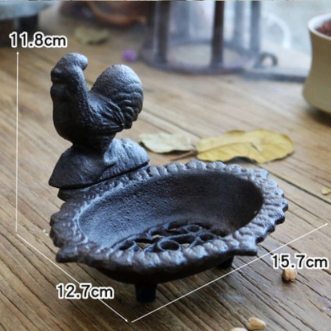 Vintage Seifenschale aus Gusseisen