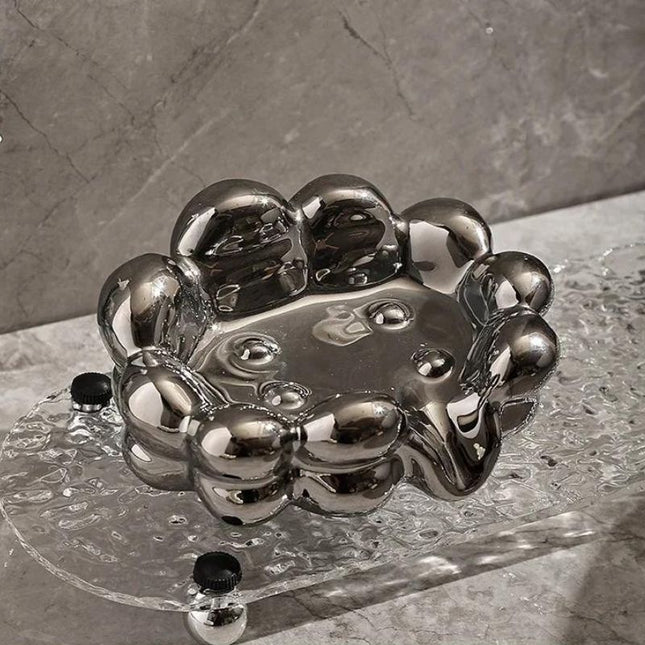 Keramik Seifenschale in Wolken-Design