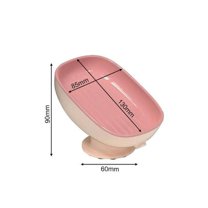 Seifenschale mit Saugnapf für Waschbecken