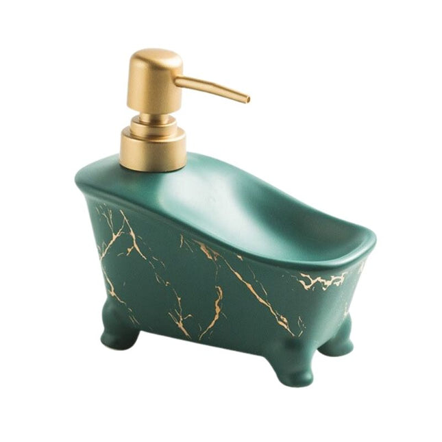 Origineller Seifenspender in Badewannenform