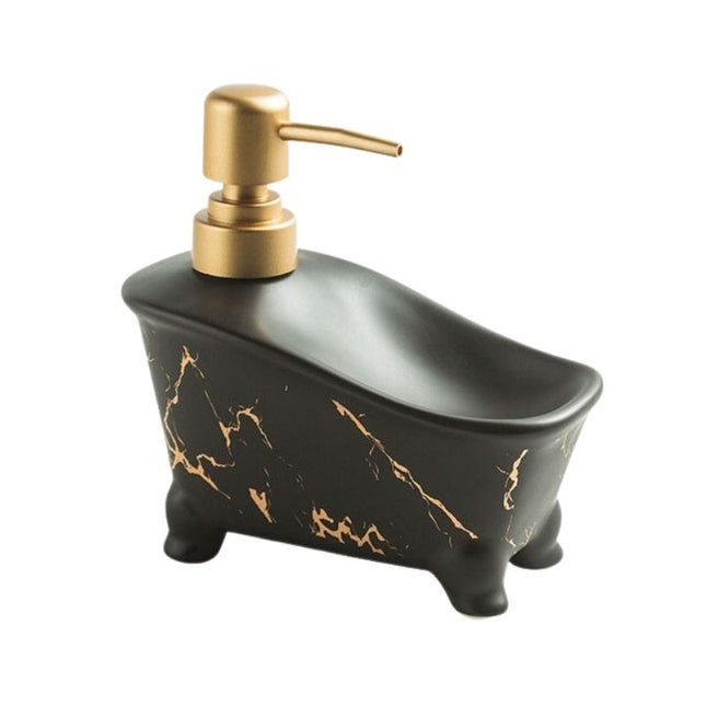 Origineller Seifenspender in Badewannenform