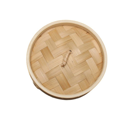 Runde Bambus Seifendose für Reisen