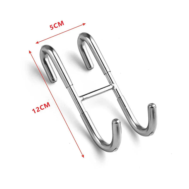 Doppelseitiger Haken für die Duschwand