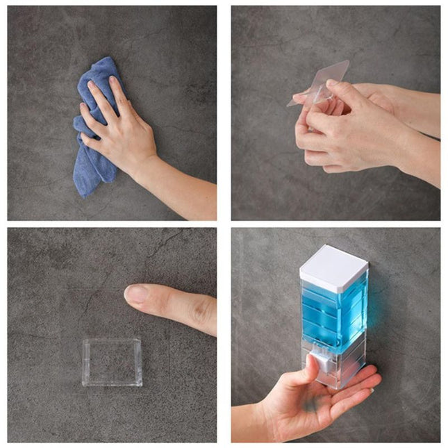 Wandspender für Seife und Shampoo