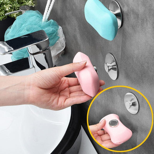 Magnetischer Seifenhalter aus Edelstahl