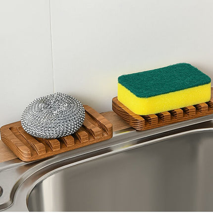 Seifenablage aus natürlichem Holz gefertigt