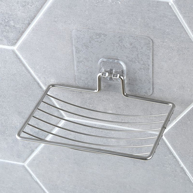 Edelstahl Seifenablage selbstklebend für Dusche