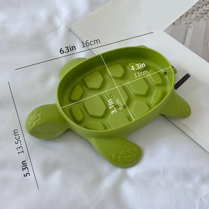 Lustige Seifenschale als Schildkröte Design