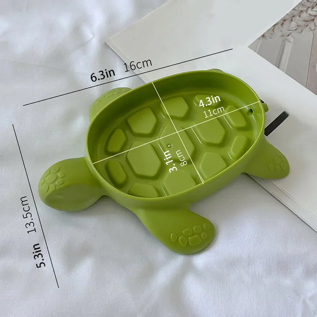 Lustige Seifenschale als Schildkröte Design