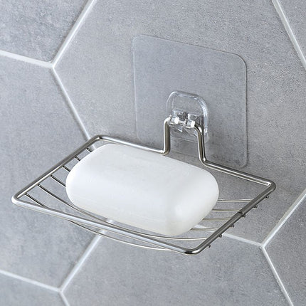 Edelstahl Seifenablage selbstklebend für Dusche