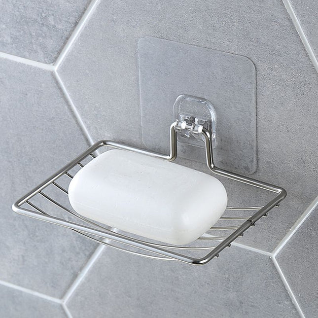 Edelstahl Seifenablage selbstklebend für Dusche