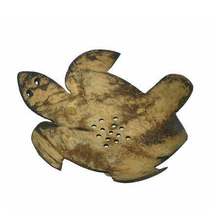 Handgemachte Seifenschale Fisch aus Kokosnuss