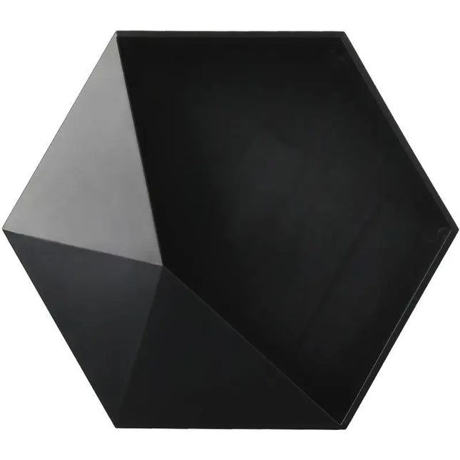 Hexagon Wandregal für Dusche & Bad