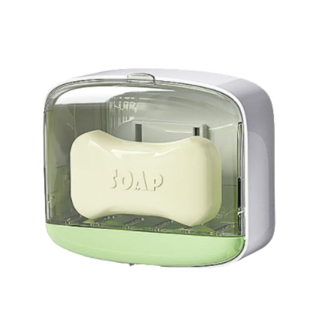 Wand-Seifenbox mit Deckel zum Kleben