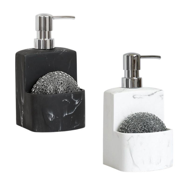 Küchenseifenspender mit integriertem Schwammhalter