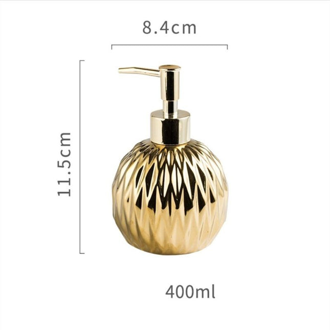 Goldener Design Seifenspender für Badezimmer