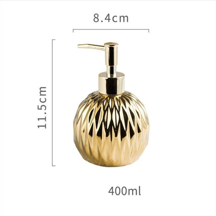 Goldener Design Seifenspender für Badezimmer