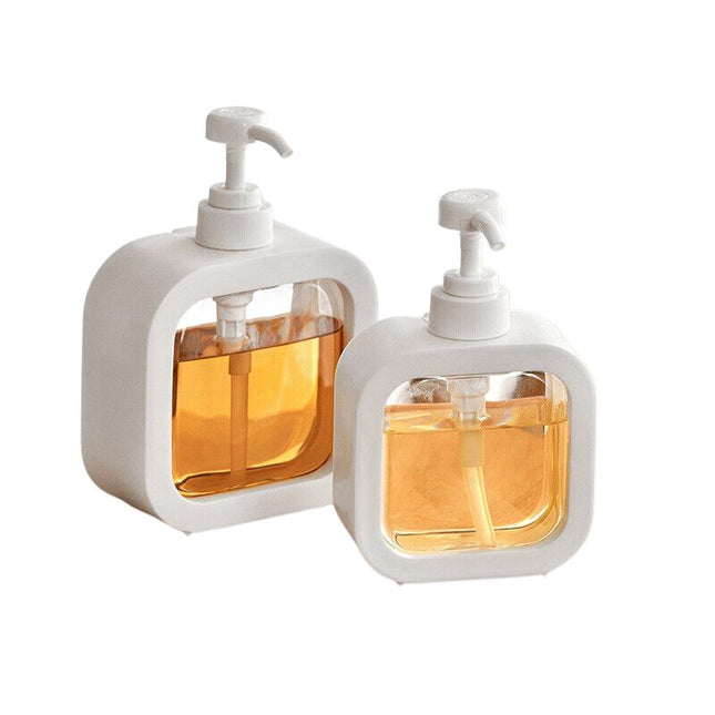 Weißer Seifenspender nachfüllbar 300ml