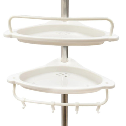 Teleskop Eckregal für Dusche verstellbar