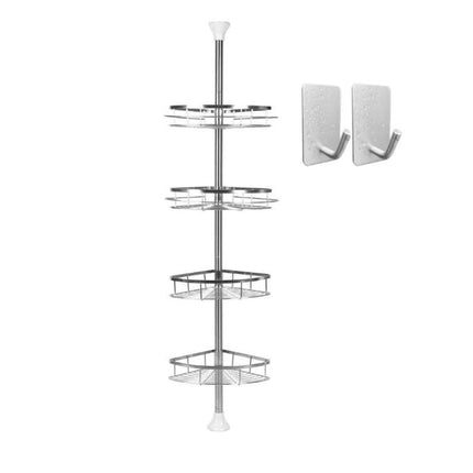 Teleskop Duschregal Edelstahl für Ecke