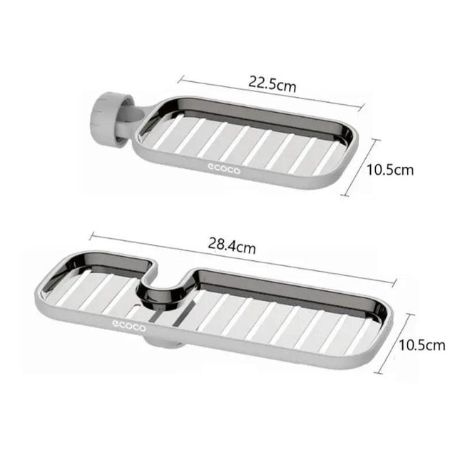 Verstellbare Duschablage für die Duschstange