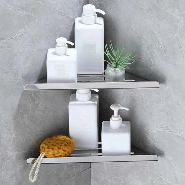 Eckablage für Dusche ohne Bohren