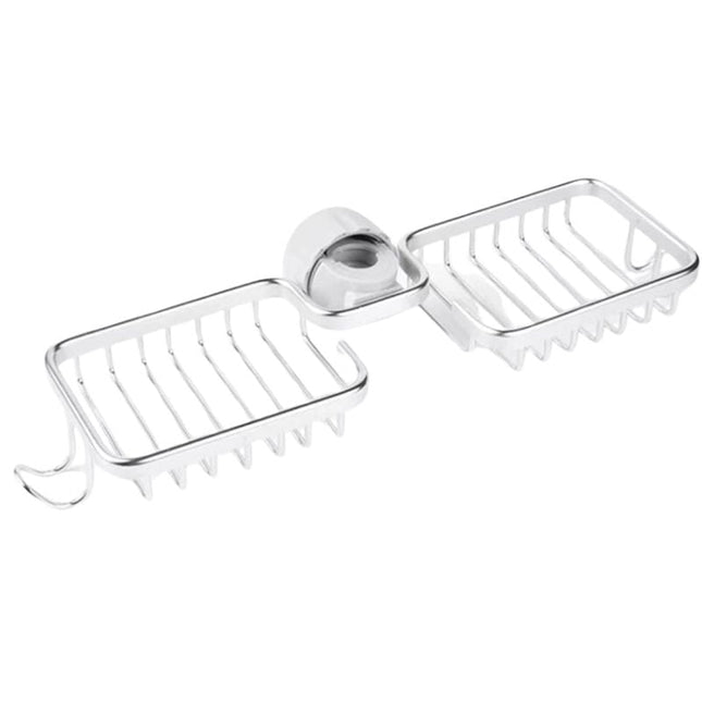 Doppelter Duschkorb für die Duscharmatur