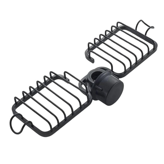 Doppelter Duschkorb für die Duscharmatur