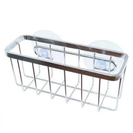 Edelstahl Duschkorb mit starken Saugnäpfen