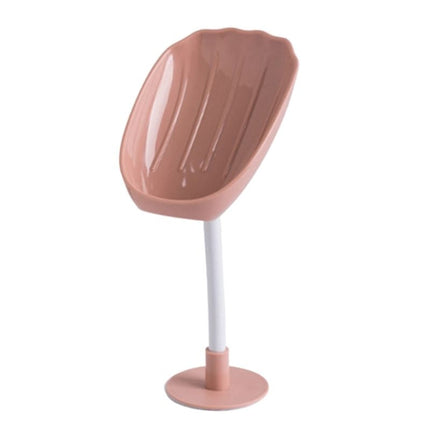 Originelle Seifenschale Blatt mit Saugnapf