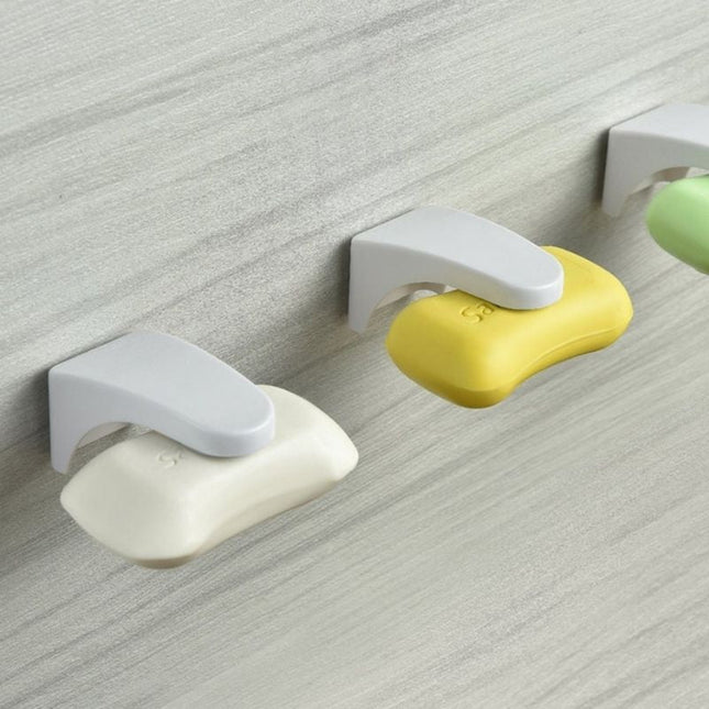 Weißer magnetischer Seifenhalter für Wand