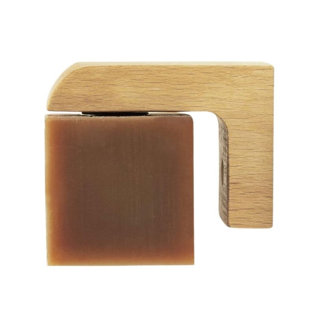 Wandseifenhalter magnetisch aus Echtholz