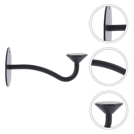 Schwarzer magnetischer Seifenhalter zur Wandmontage