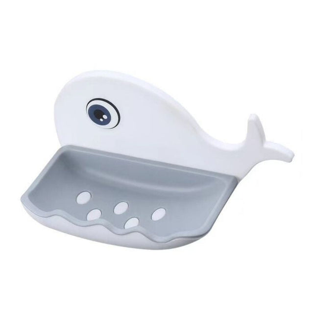 Wand-Seifenhalter in Wal-Form