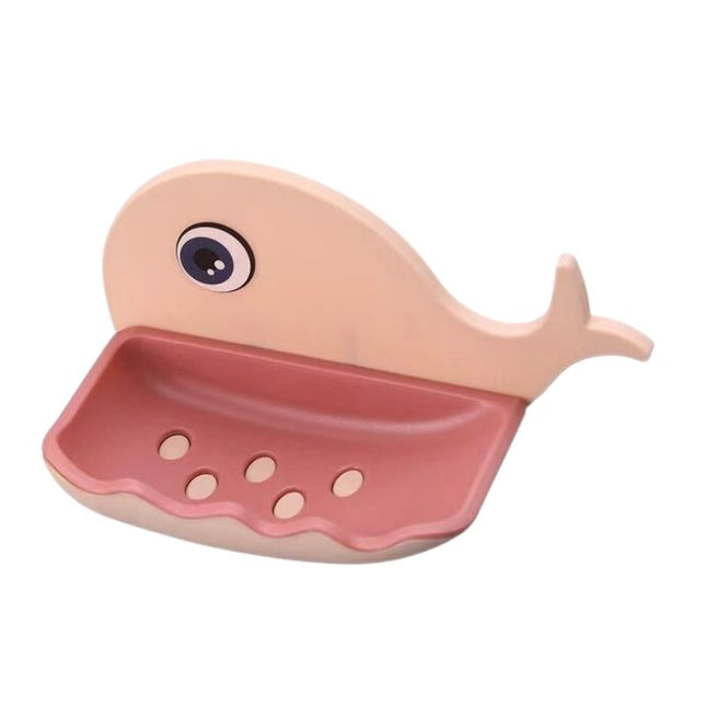 Wand-Seifenhalter in Wal-Form