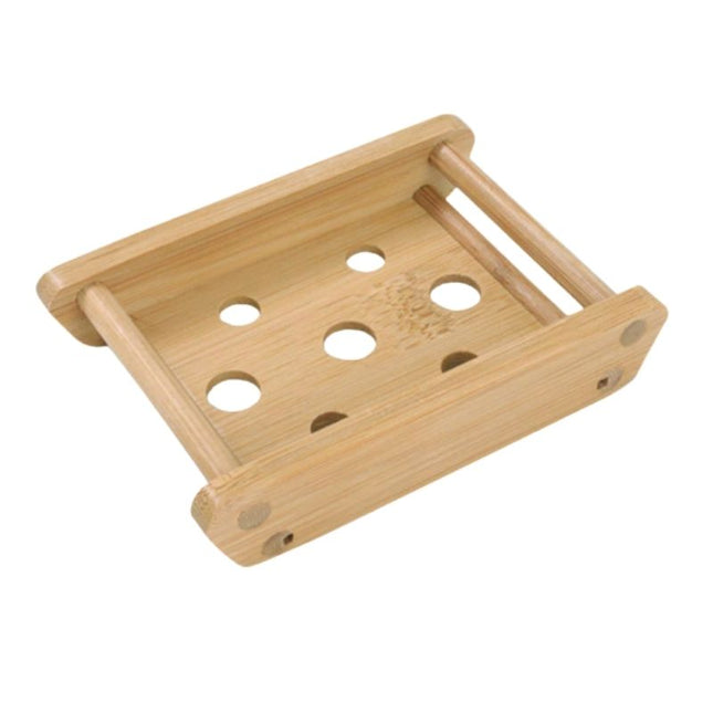 Natürliche Seifenablage aus nachhaltigem Bambus