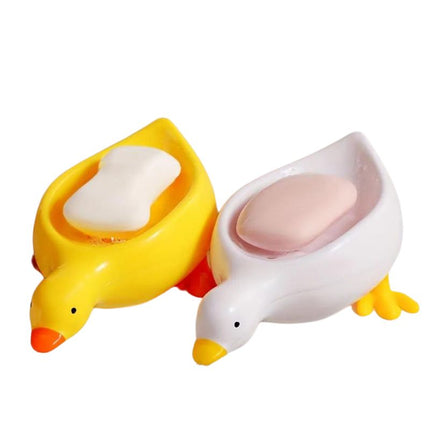 Niedliche Seifenschale in Enten-Form