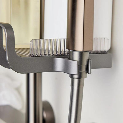 Seifenhalter für Duschstange verstellbar