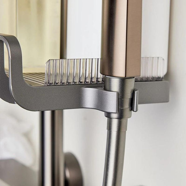 Seifenhalter für Duschstange verstellbar