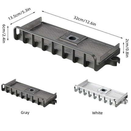 Seifenhalter für Duschstange verstellbar