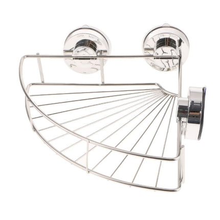 Eckduschregal aus Edelstahl ohne Bohren