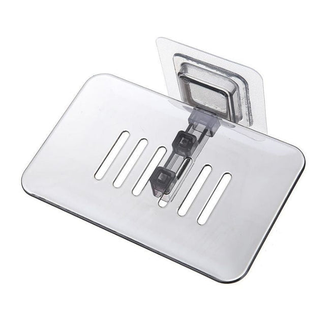 Transparente Seifenablage für die Dusche