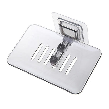 Transparente Seifenablage für die Dusche