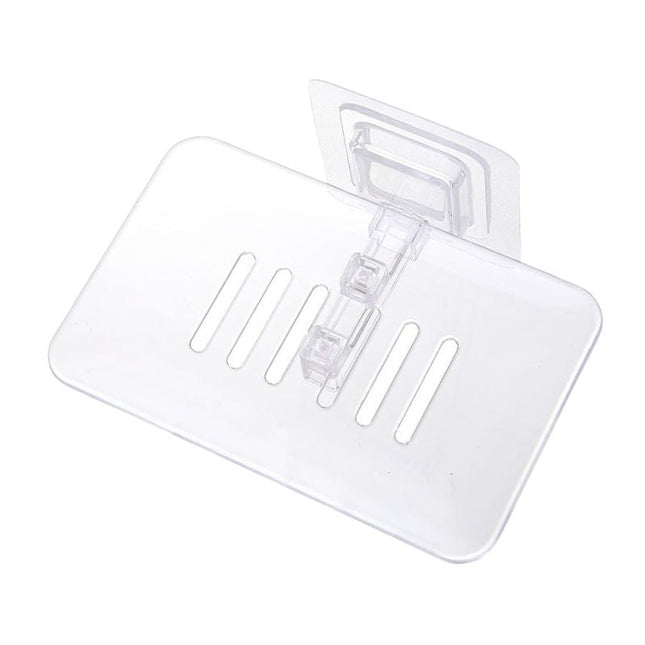 Transparente Seifenablage für die Dusche