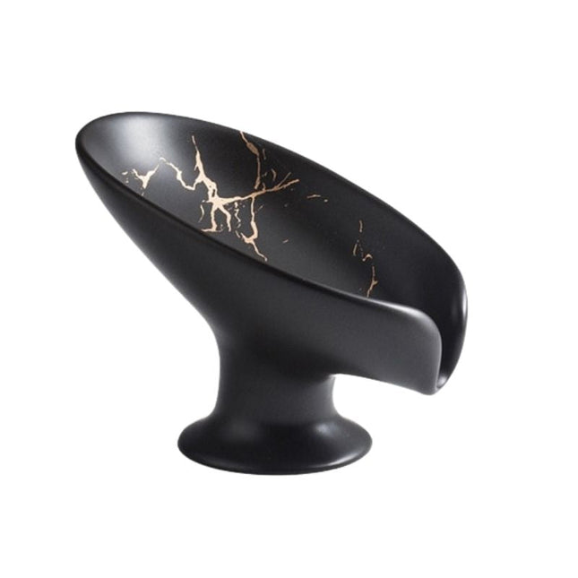 Seifenschale in weißer Marmor-Optik