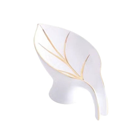 Keramik Seifenschale in Blattform