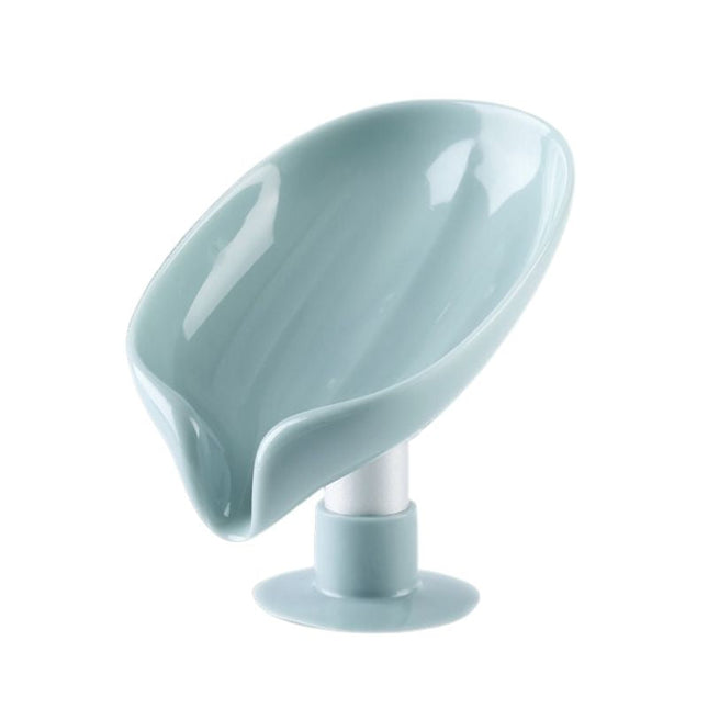 Selbstlenzende Seifenschale in Blattform