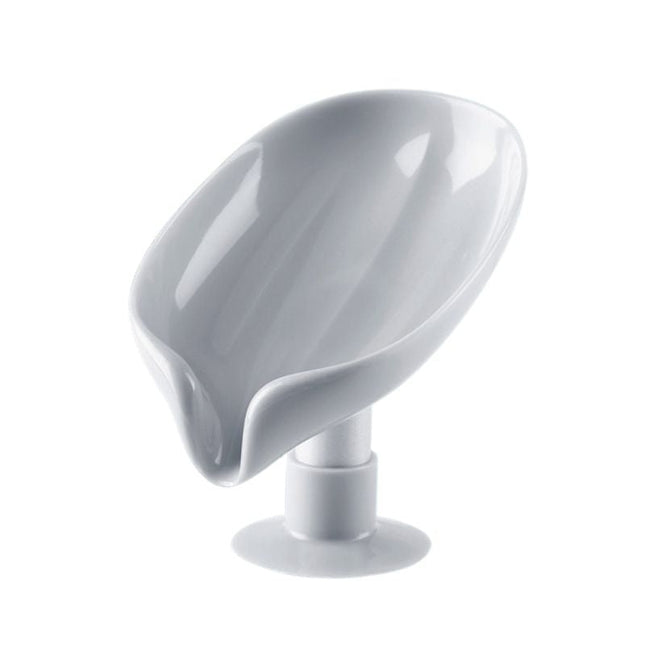 Selbstlenzende Seifenschale in Blattform